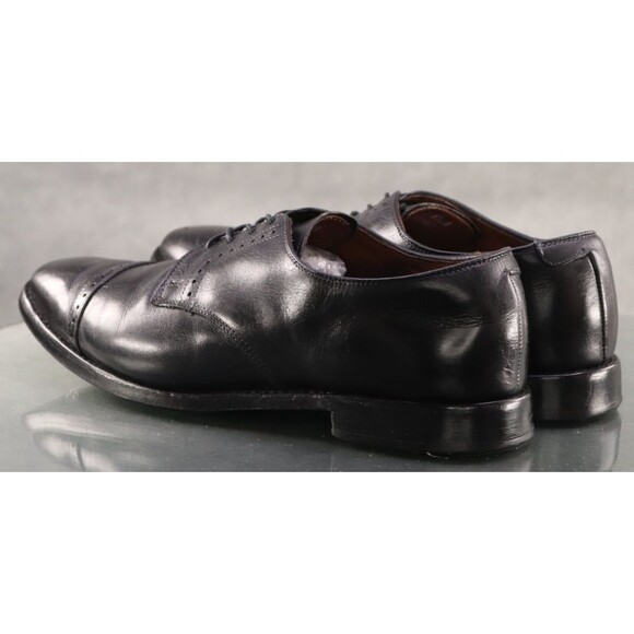 Allen Edmonds Clifton $350 Men\'s Cap Toe Oxford Shoes Sz 11.5 D Leather Resoled main image 4